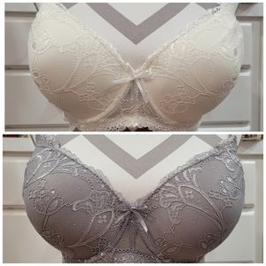 NWOT Rene Rofe Lace Full Coverage Bra Bundle